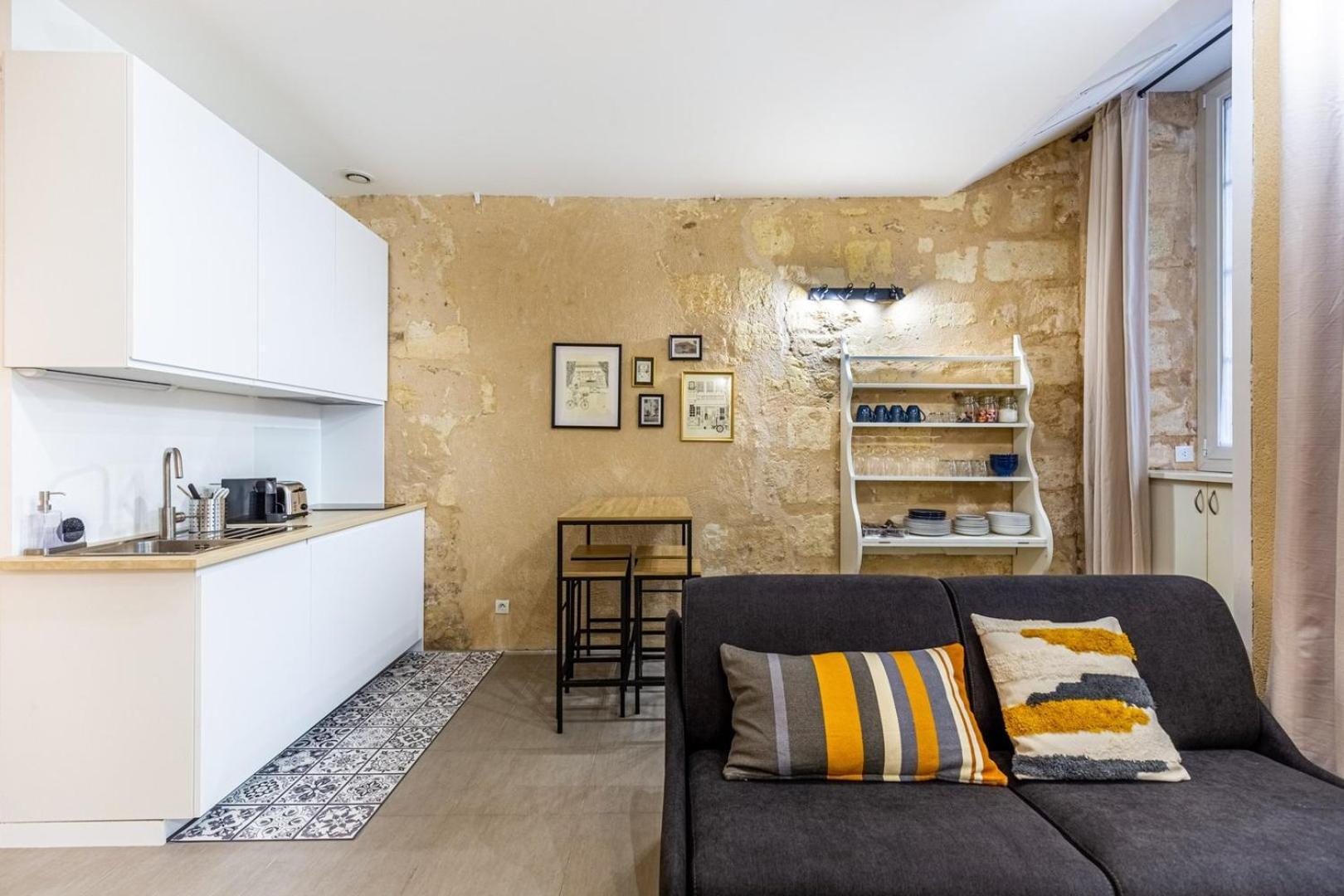 Guestready - Cozy Apt In Frederic & Isabelle Place Bordeaux Luaran gambar